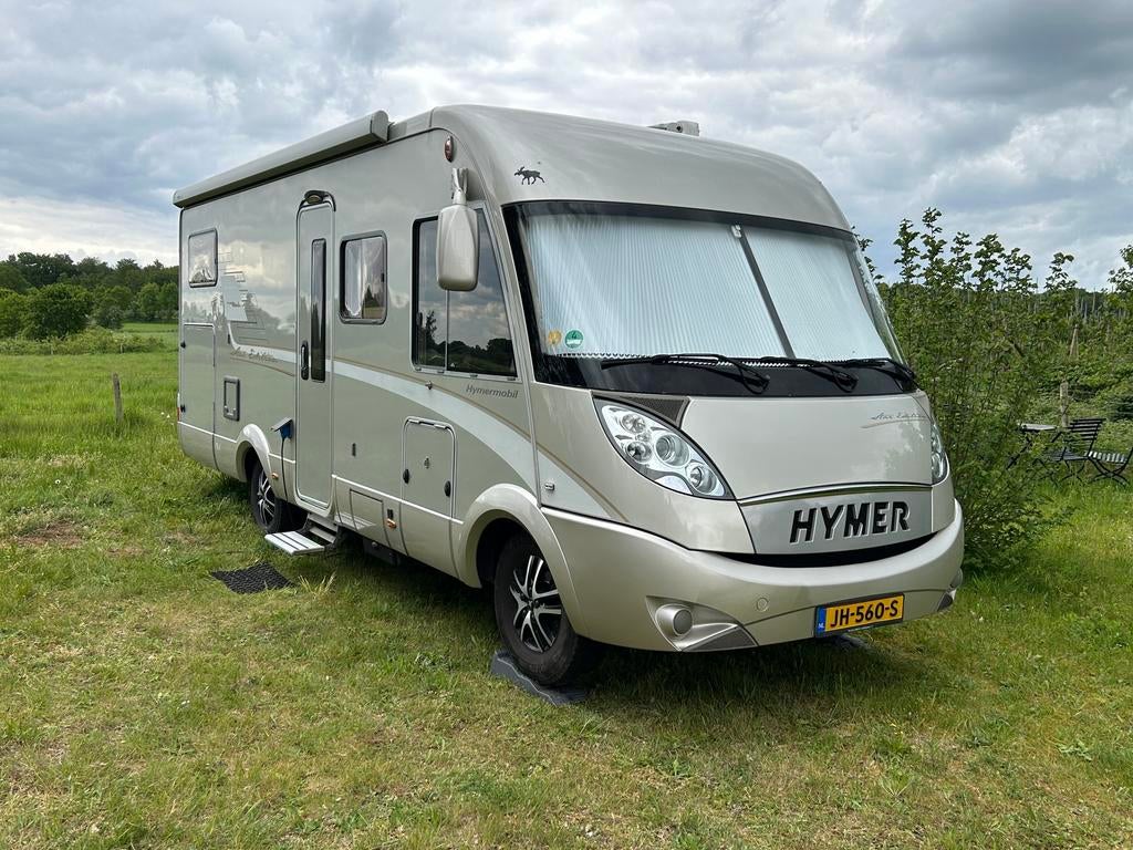 HYMER "Star Edition" 614 Integraal, zeer compleet  bj.2011, Caravans en Kamperen, Integraal, Luifel, Ringverwarming, Fiat