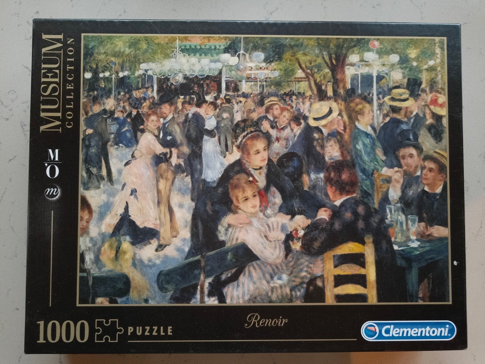 Puzzel "Renoir" 1000 stukjes museum collection, Ophalen of Verzenden, 500 t/m 1500 stukjes, Zo goed als nieuw, Legpuzzel