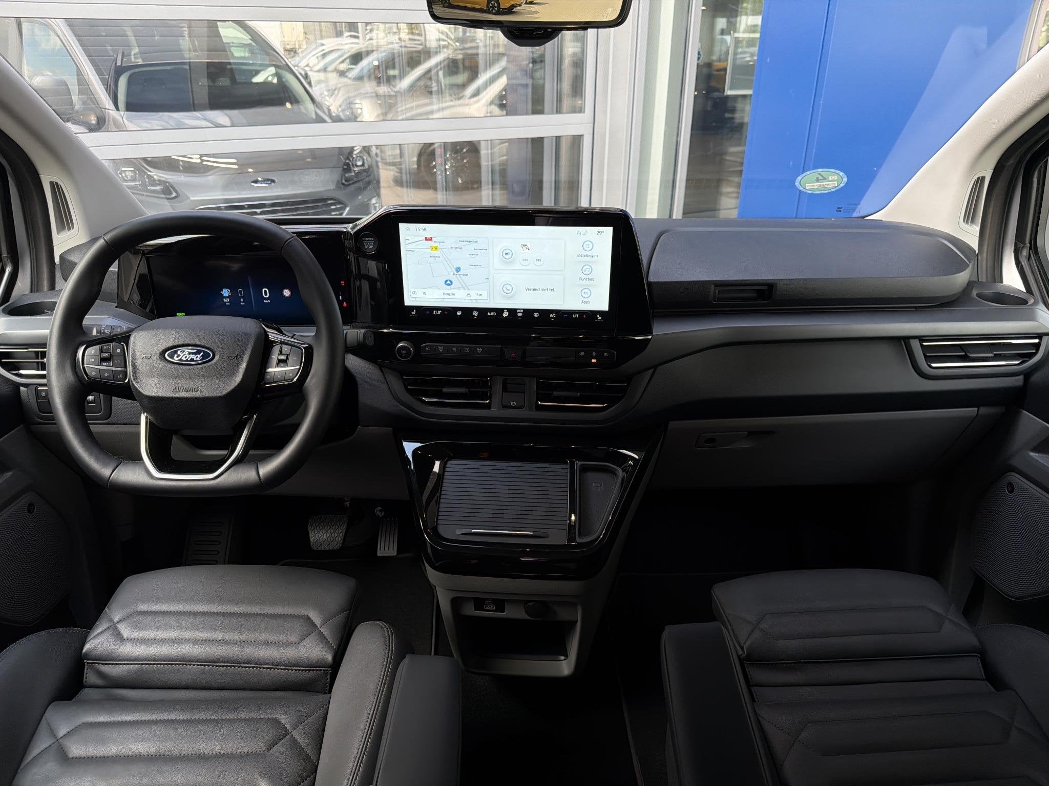 Ford Transit Custom Tourneo 340 2.5 PHEV L2H1 Titanium X, Auto's, 12 maanden, Gebruikt, Automatische klimaatregeling, Plug-in hybride