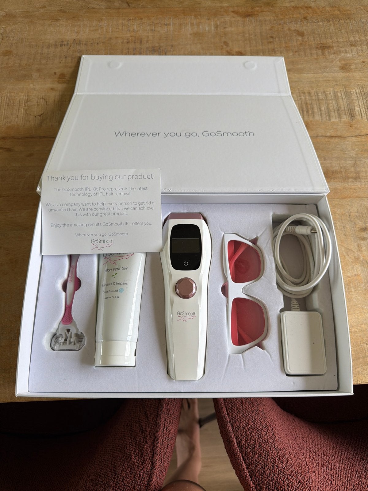 GoSmooth IPL Pro Kit - Ontharing voor thuisgebruik, Witgoed en Apparatuur, Persoonlijke-verzorgingsapparatuur, Ophalen of Verzenden