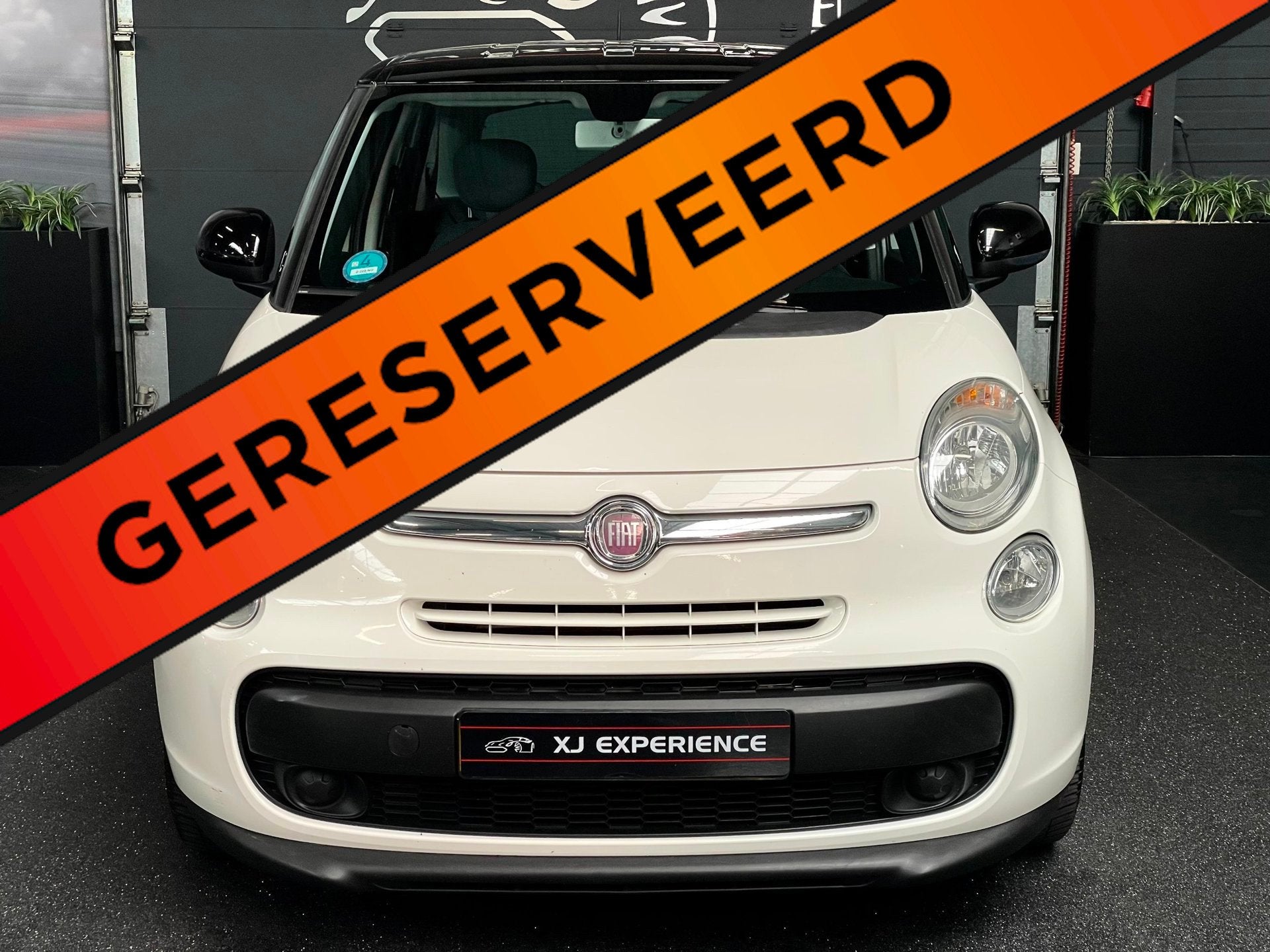 Fiat 500 L 1.4-16V EDITION AIRCO CRUISE BLACK PACK NEW-Distr, Auto's, Fiat, Voorwielaandrijving, Stof, Gebruikt, Euro 6