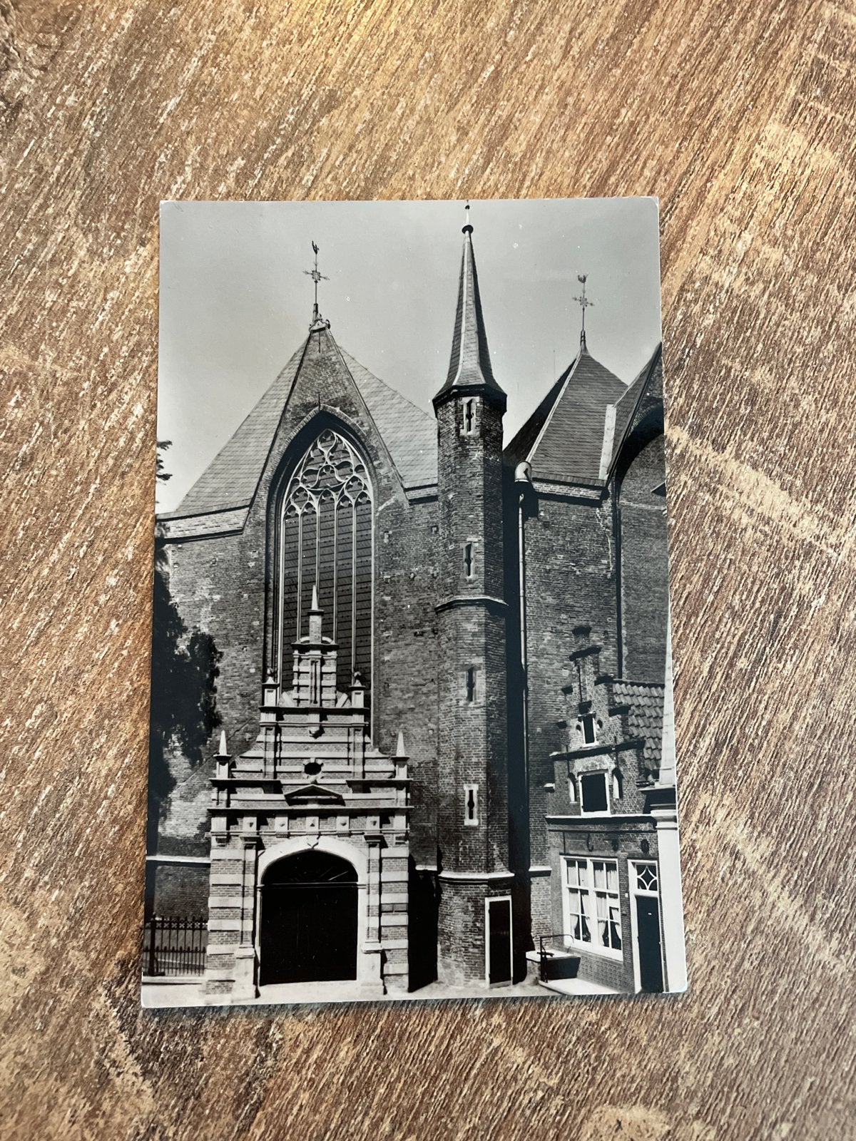 Oude Ansichtkaart Wester of St. Gomaruskerk Enkhuizen, Ophalen of Verzenden, Ongelopen, Noord-Holland