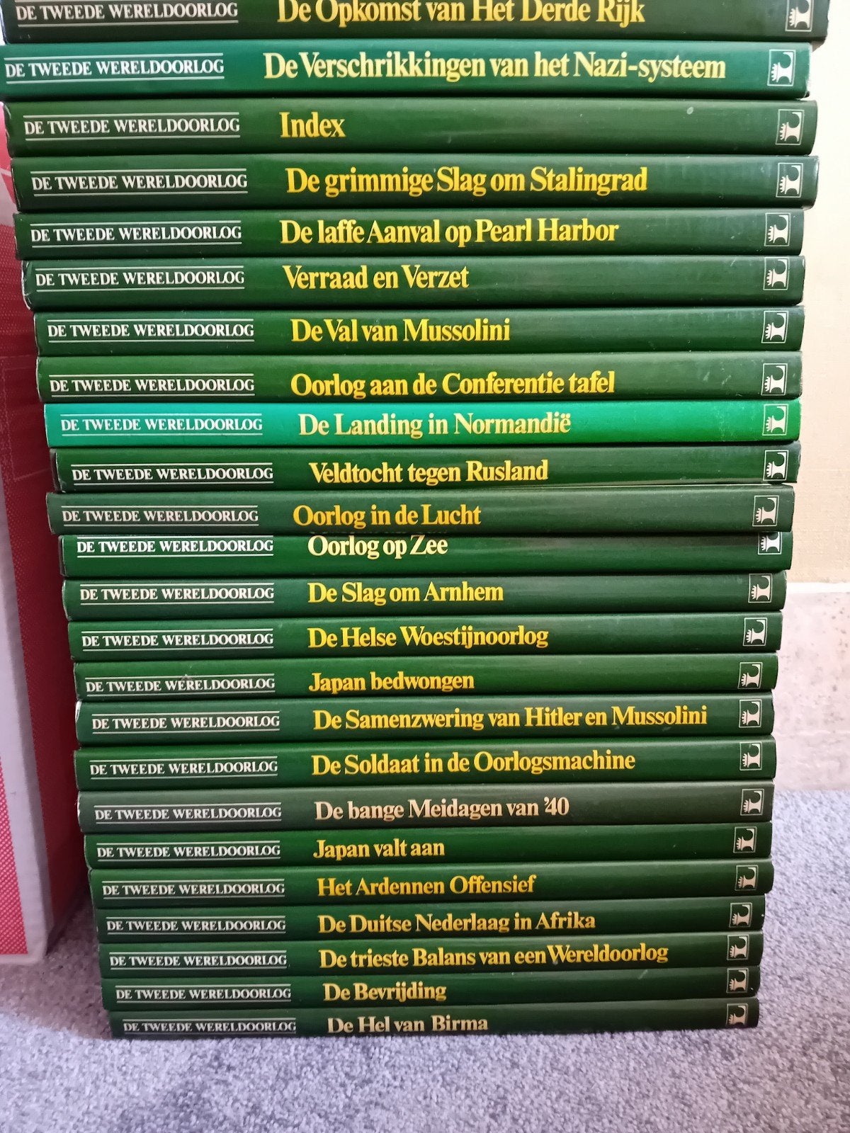 De Tweede Wereldoorlog - Complete serie (26 delen), Ophalen, Tweede Wereldoorlog