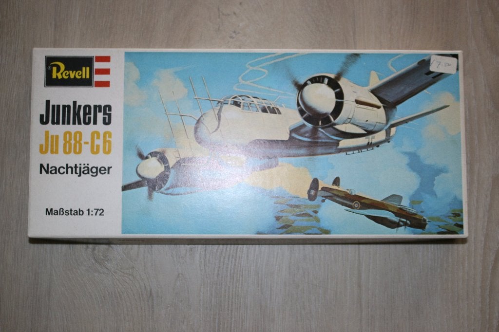 Junkers J-88-C6 Nachtjäger Revell H-165 1/72, 1:72 tot 1:144, Revell, Nieuw, Ophalen of Verzenden