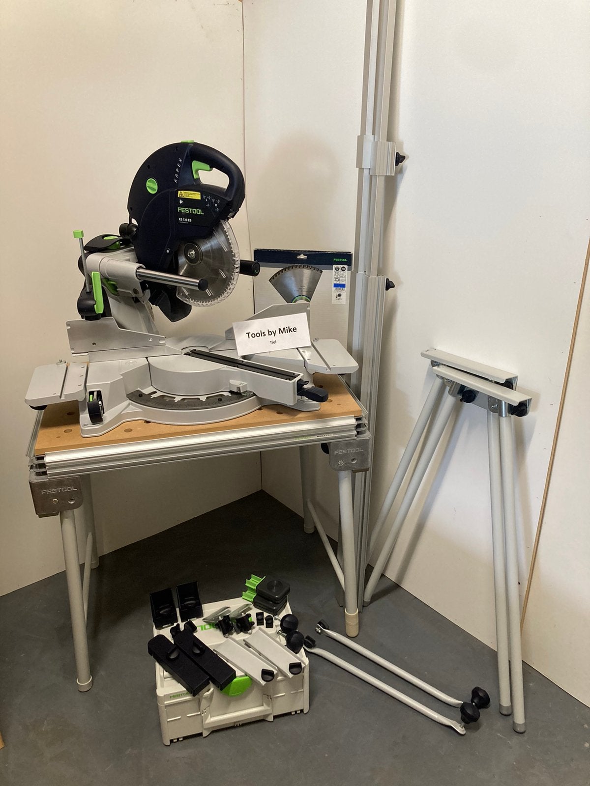 Festool kapex mft afkortzaag set (nieuwstaat), Doe-het-zelf en Verbouw, Gereedschap | Zaagmachines, Ophalen, 70 mm of meer, Zo goed als nieuw