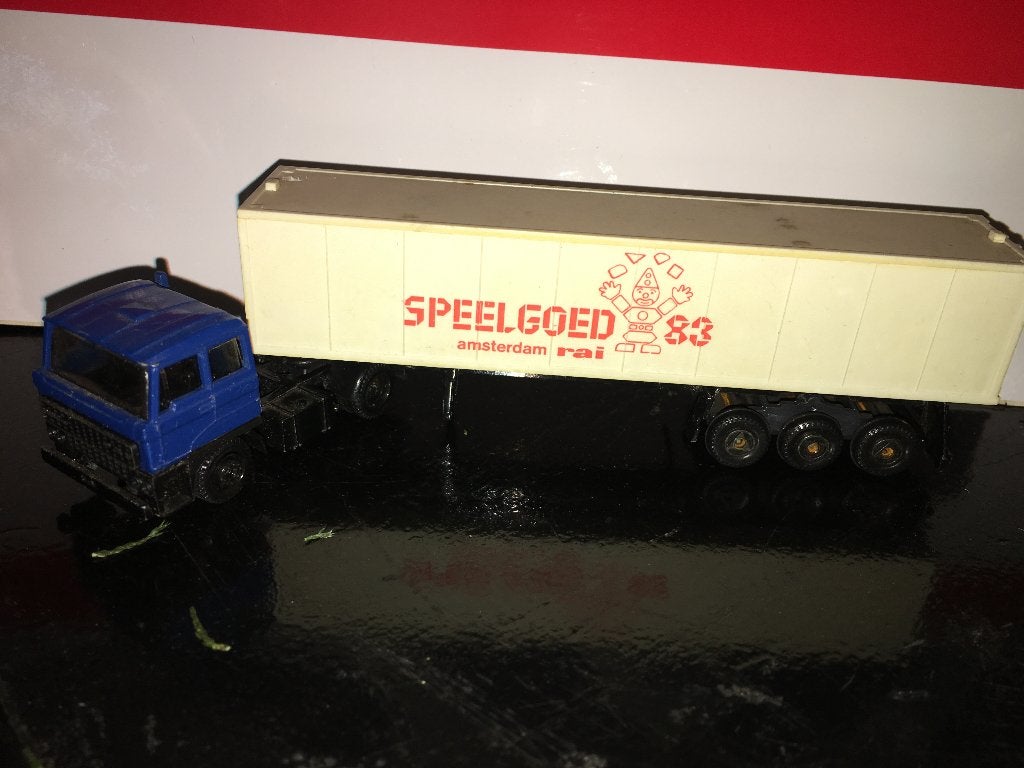 DAF 3300 Speelgoed 1983 Amsterdam RAI Efsi 1:87, Ophalen of Verzenden, Zo goed als nieuw, Bus of Vrachtwagen, Efsi