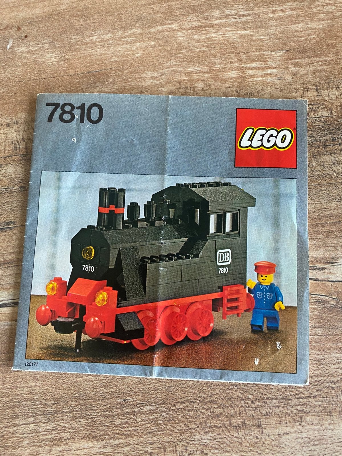 Lego beschrijving van set 7810 Push-Along stoommaschine, Lego, Ophalen of Verzenden, Zo goed als nieuw, Inclusief instructies
