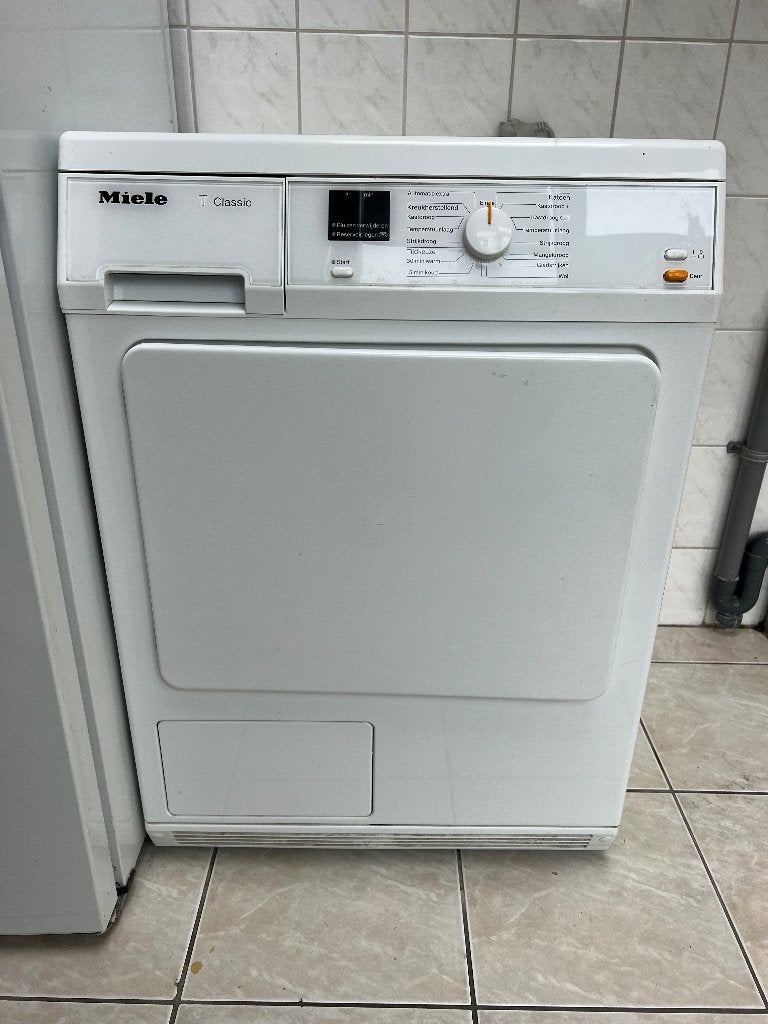 Miele Wasdroger, Witgoed en Apparatuur, Wasdrogers, Gebruikt, Condens, Voorlader, 85 tot 90 cm, Ophalen of Verzenden