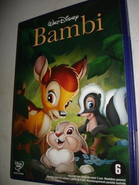 Bambi- Walt Disney- Rugnummer 5- (NIEUW), Alle leeftijden, Verzenden, Nieuw in verpakking, Amerikaans