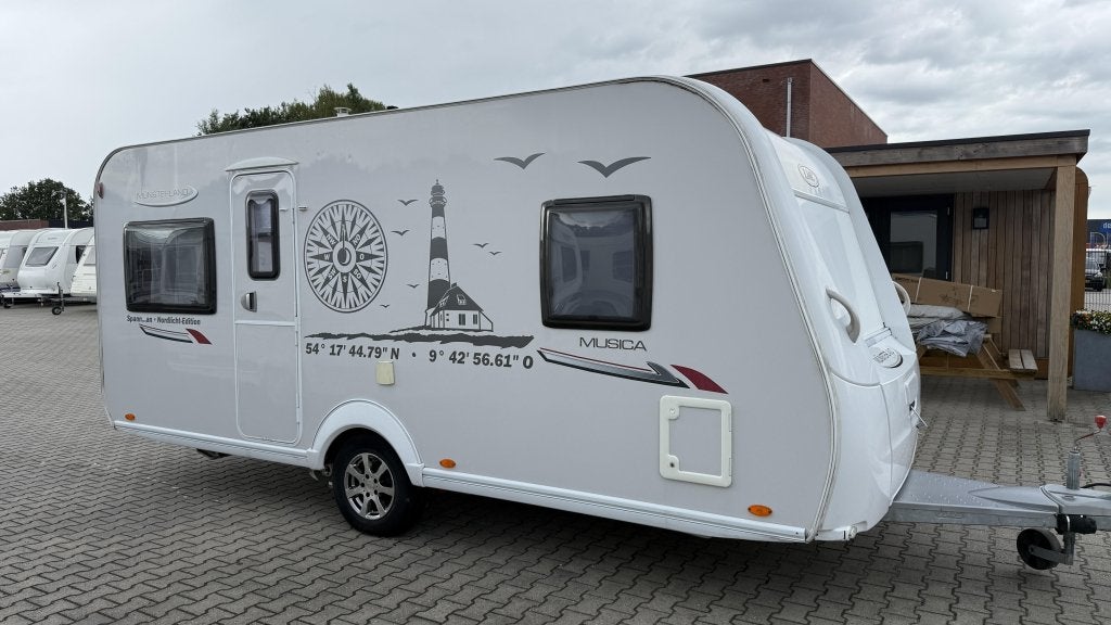 LMC Musica 470 D bouwjaar 2012, Caravans en Kamperen, Rondzit, Bedrijf, Schokbreker, Overige typen