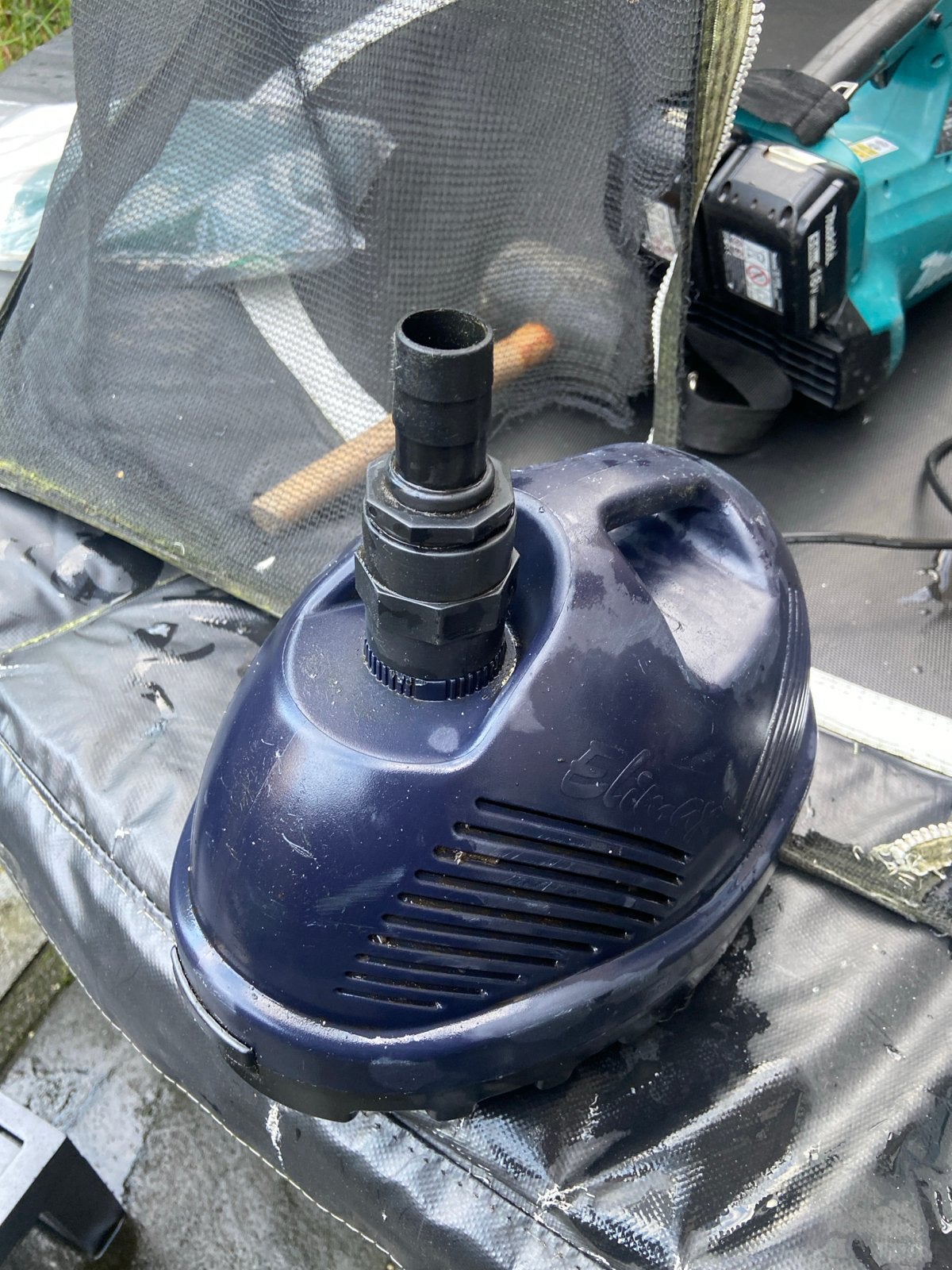 Elimax 6000 vijverpomp - Zo goed als nieuw, Ophalen of Verzenden, Zo goed als nieuw, Elektrisch, Dompelpomp