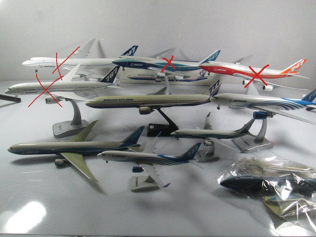Boeing 737-800-900 / 747 / 757 / 787-8 / 777-300, Ophalen of Verzenden, Zo goed als nieuw, Schaalmodel