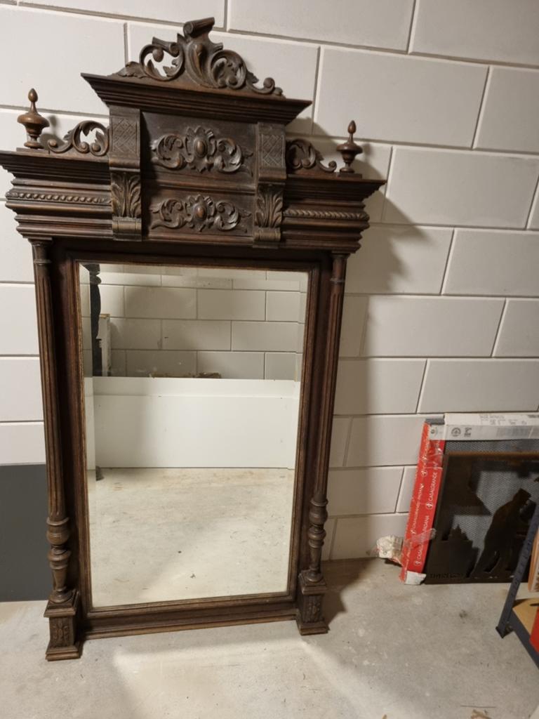 Spiegel 88 cm breed 163cm hoog., Ophalen, Rechthoekig