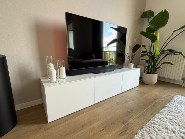 Tv meubel ikea, Ophalen, 150 tot 200 cm, Zo goed als nieuw, Minder dan 100 cm