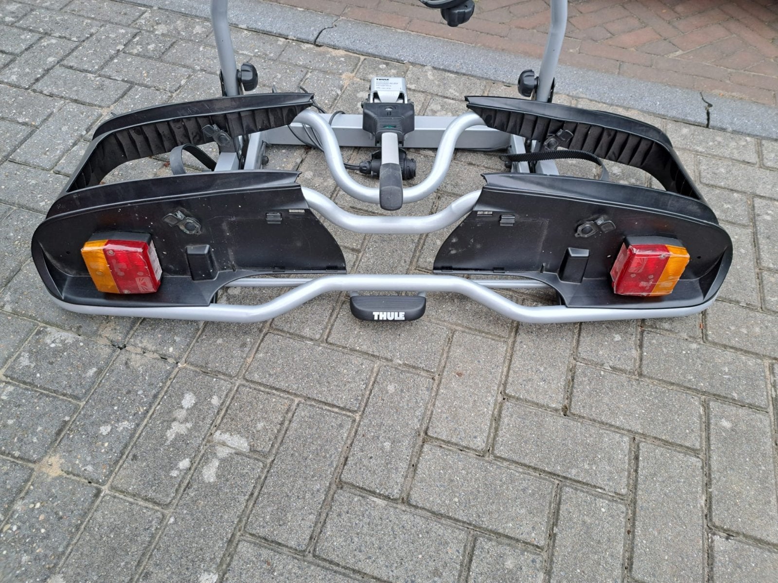 Thule EuroWay G2 916 trekhaak fietsendrager, Ophalen of Verzenden, Gebruikt, Trekhaakdrager, Elektrische fiets