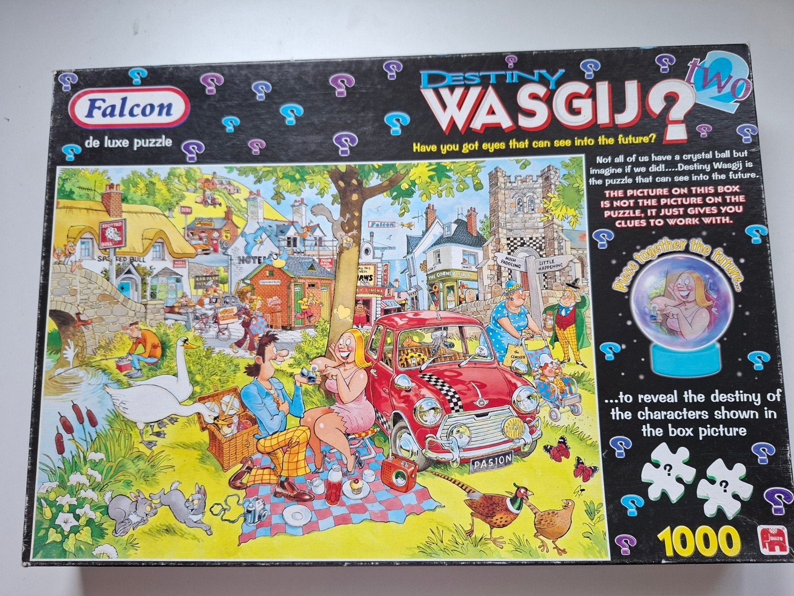 Wasgij? Destiny Two 'The Proposal' 1000 stukjes legpuzzel, Ophalen of Verzenden, 500 t/m 1500 stukjes, Gebruikt, Legpuzzel