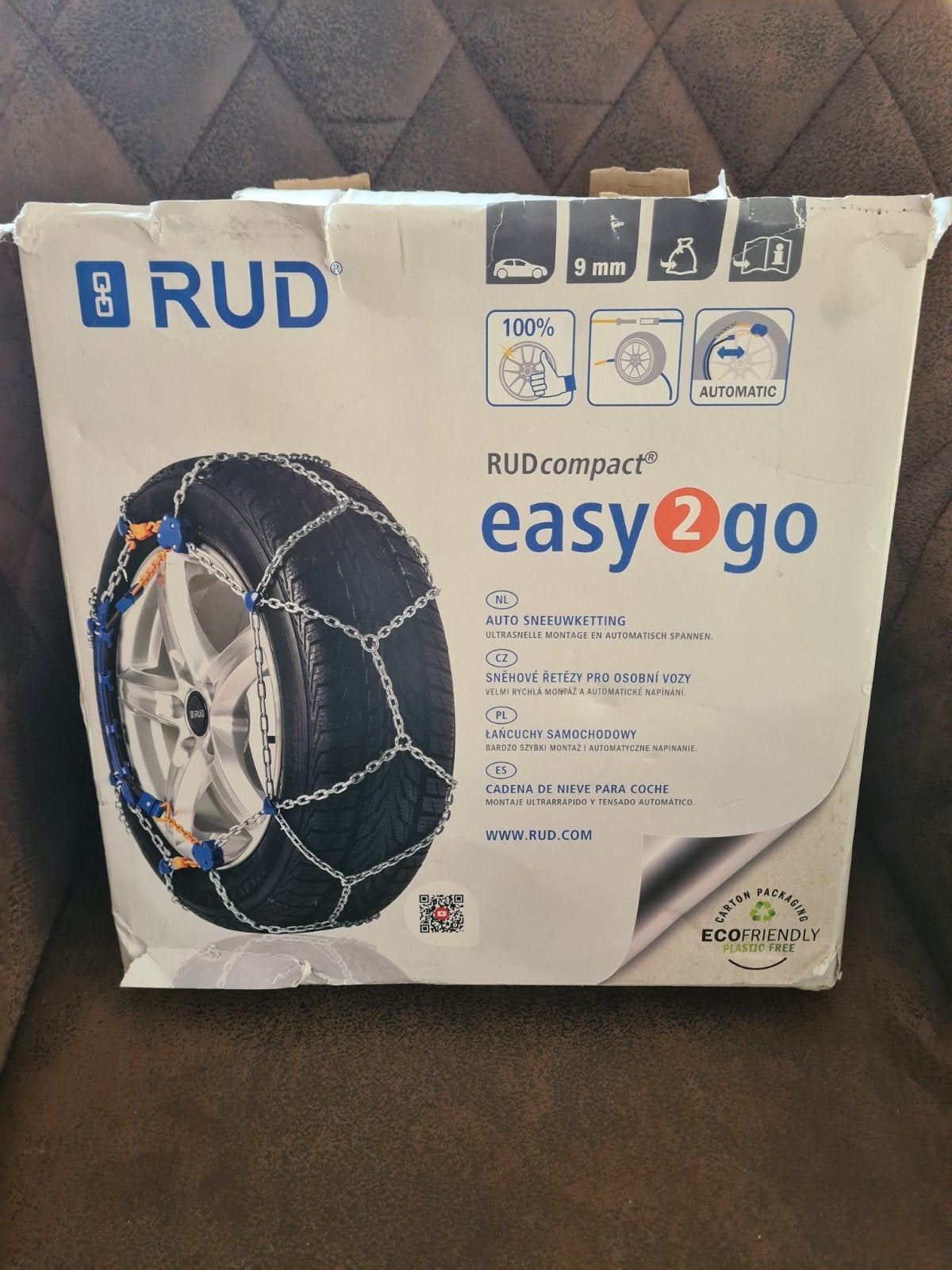 RUD compact easy2go 9mm sneeuwkettingen - Nieuw in doos, Auto diversen, Ophalen of Verzenden, Nieuw