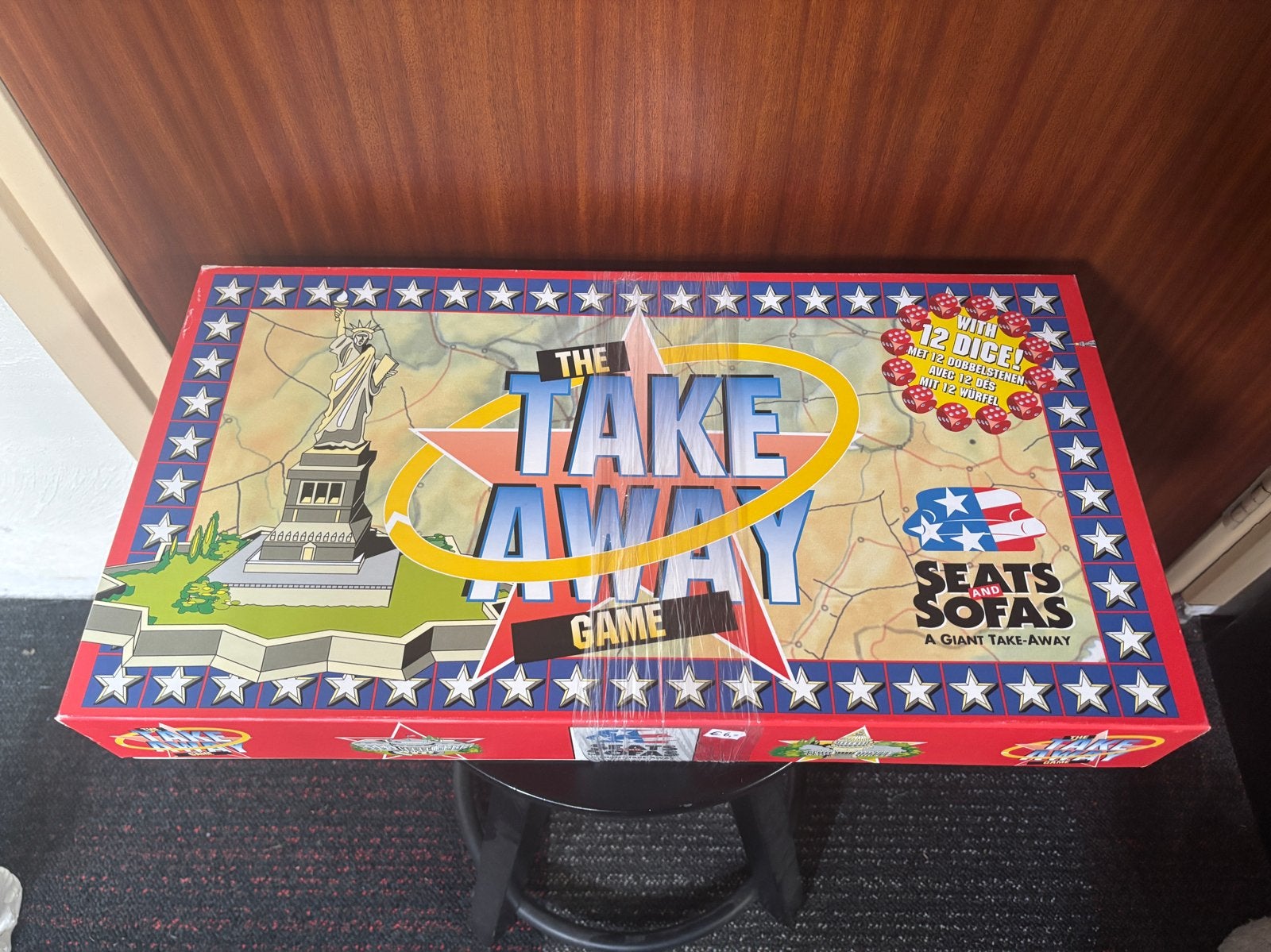 The Take Away Game - Seats and Sofas bordspel, Drie of vier spelers, Ophalen of Verzenden, Nieuw