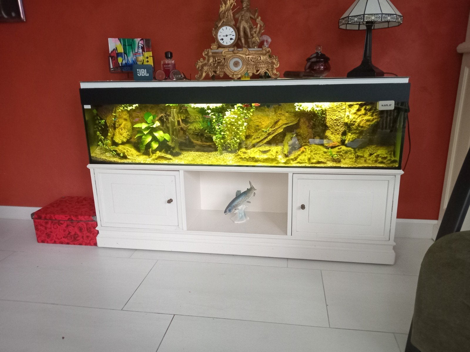 Aquarium 140x30x35, Ophalen, Zo goed als nieuw