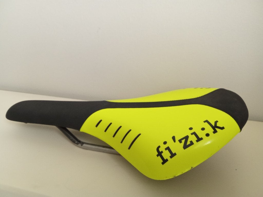 Zadel Fizik antares r5 geel, Ophalen of Verzenden, Zo goed als nieuw, Zadel, Racefiets