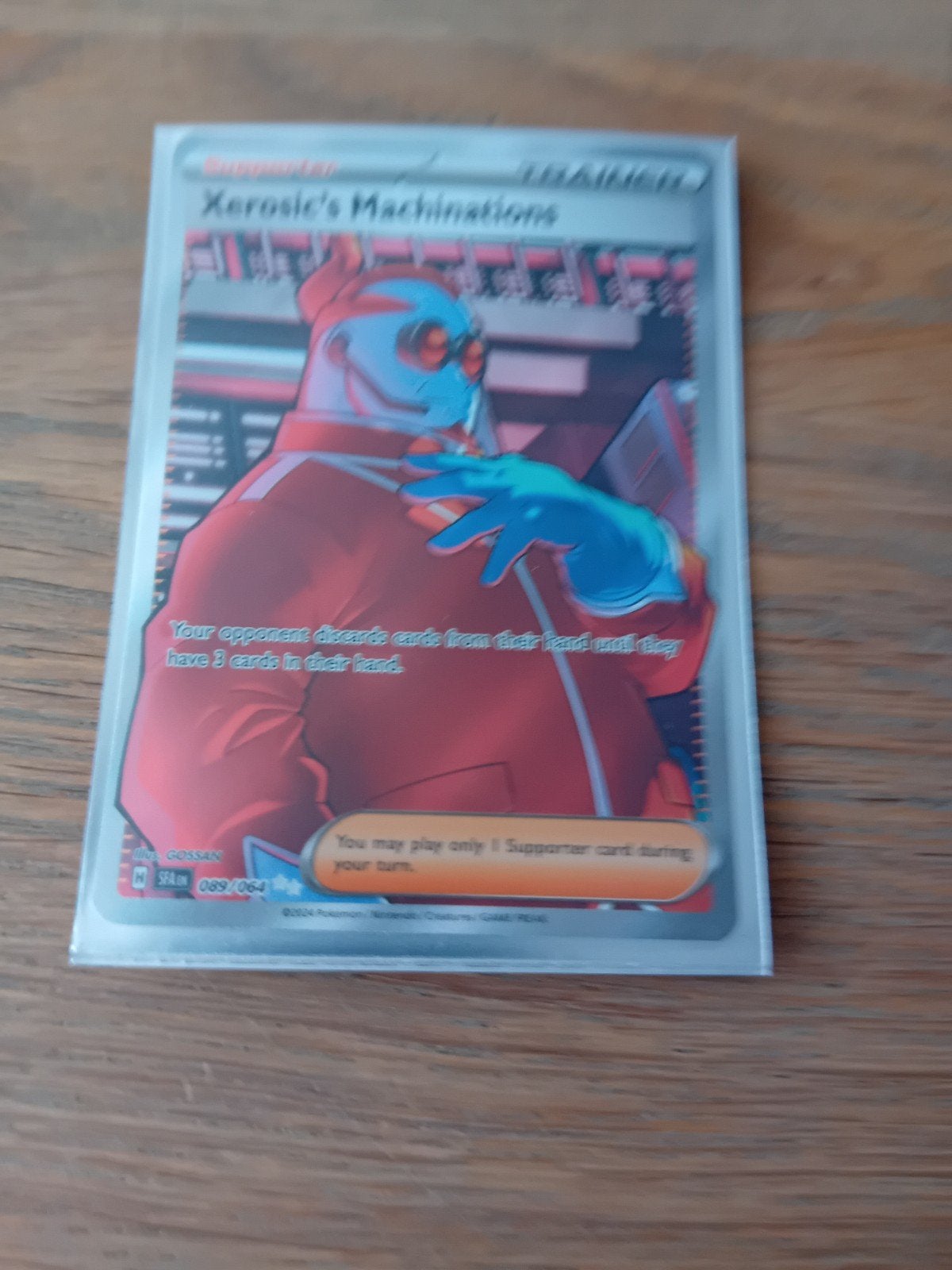 Xerosic's Machinations Pokémon kaart, Ophalen of Verzenden, Zo goed als nieuw, Losse kaart