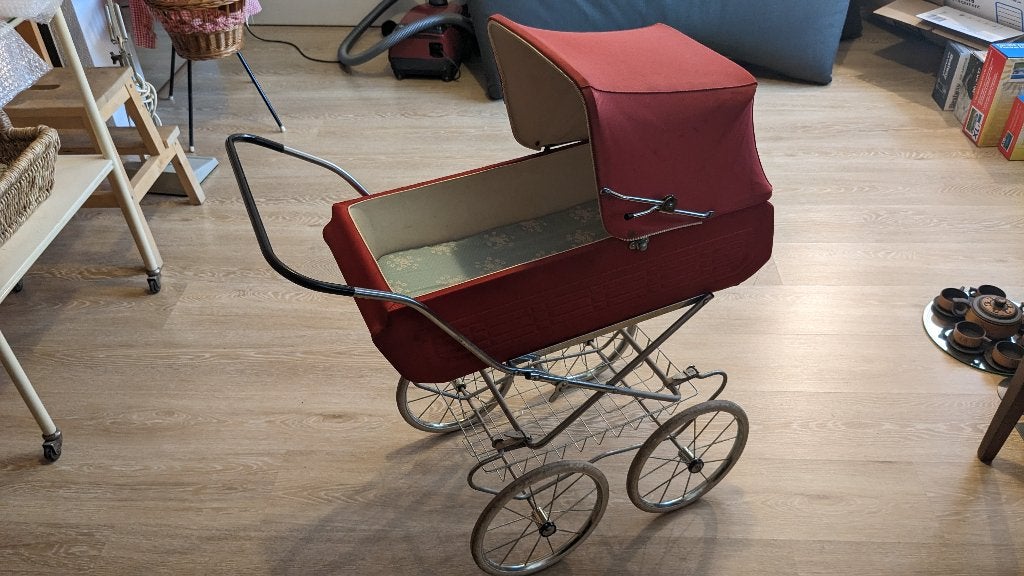 poppenwagen, Ophalen, Gebruikt, Babypop