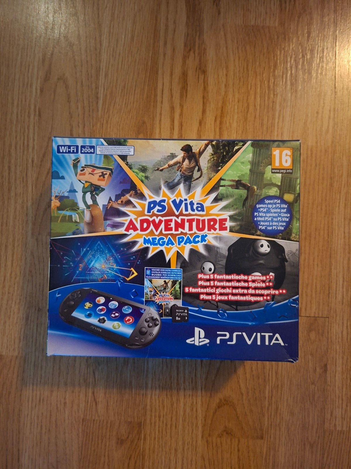 ps vita alleen de doos, Ophalen