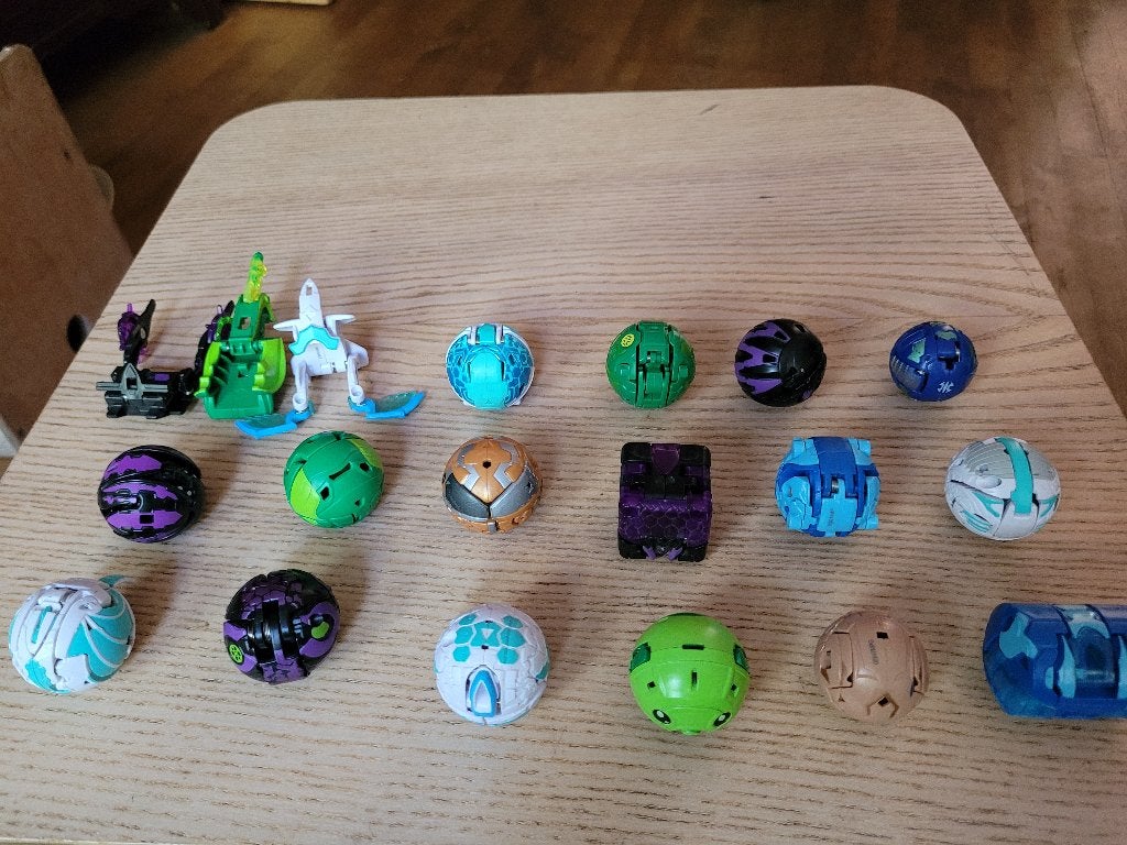 Bakugan grote set, Ophalen, Gebruikt