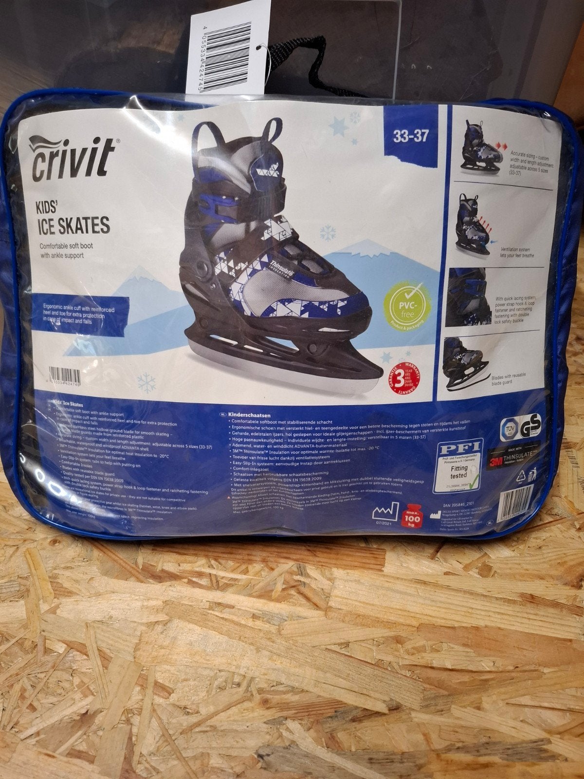 Nieuwe verstelbare ijshockey schaatsen maat 33/37, Overige merken, Nieuw, Ophalen of Verzenden, IJshockeyschaatsen