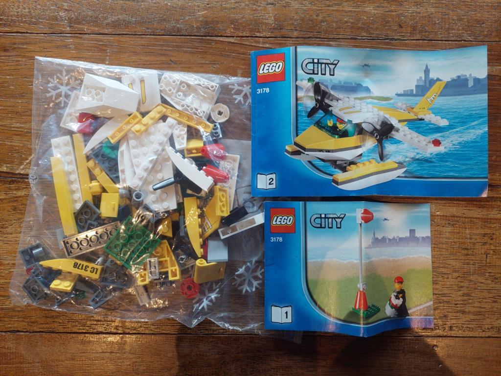 Lego City Watervliegtuig 3178 met instructies, Lego, Compleet, Ophalen of Verzenden, Complete set