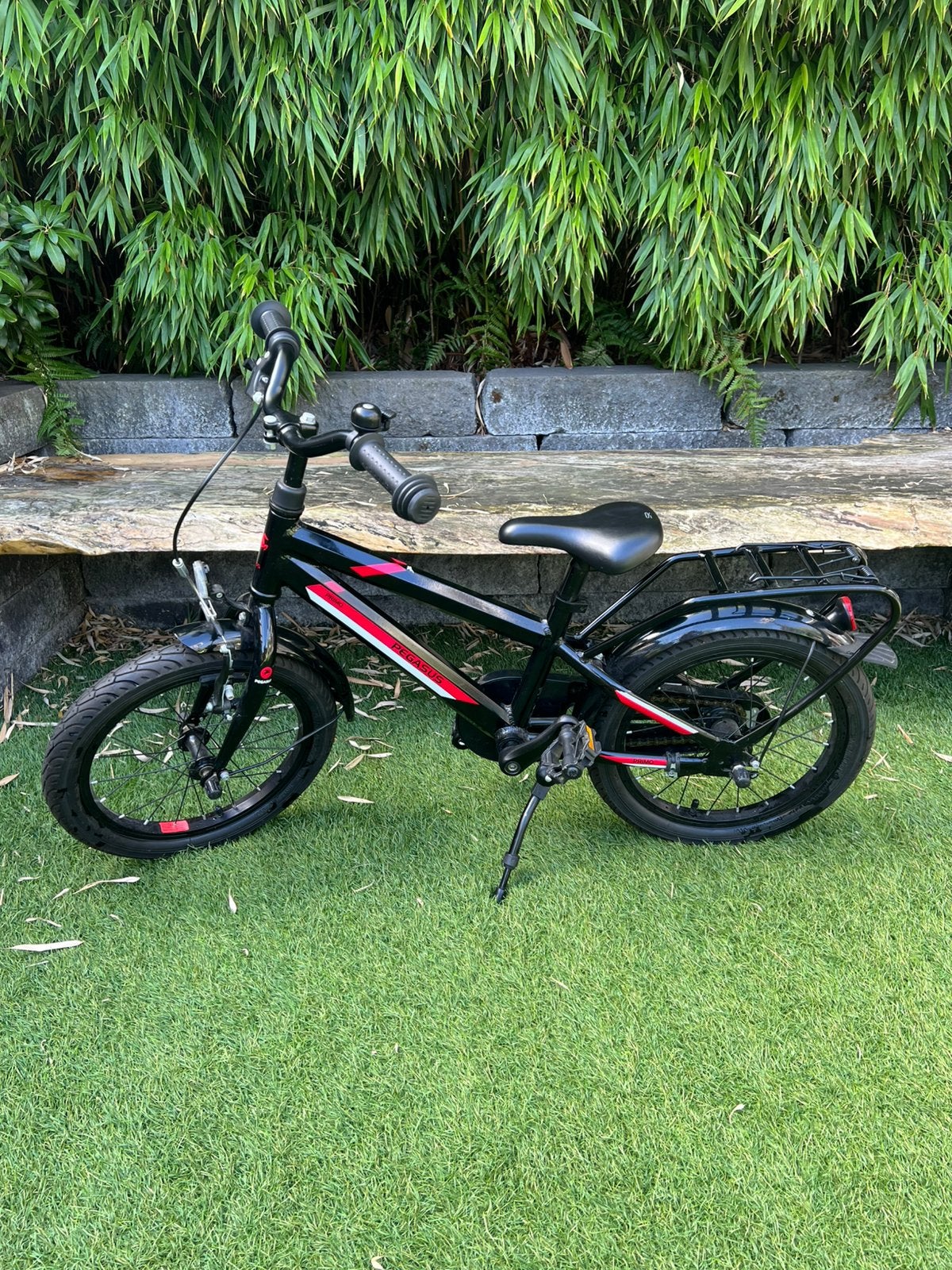 PEGASUS KINDERFIETS 16 INCH, Ophalen, Zo goed als nieuw, Terugtraprem, 16 inch