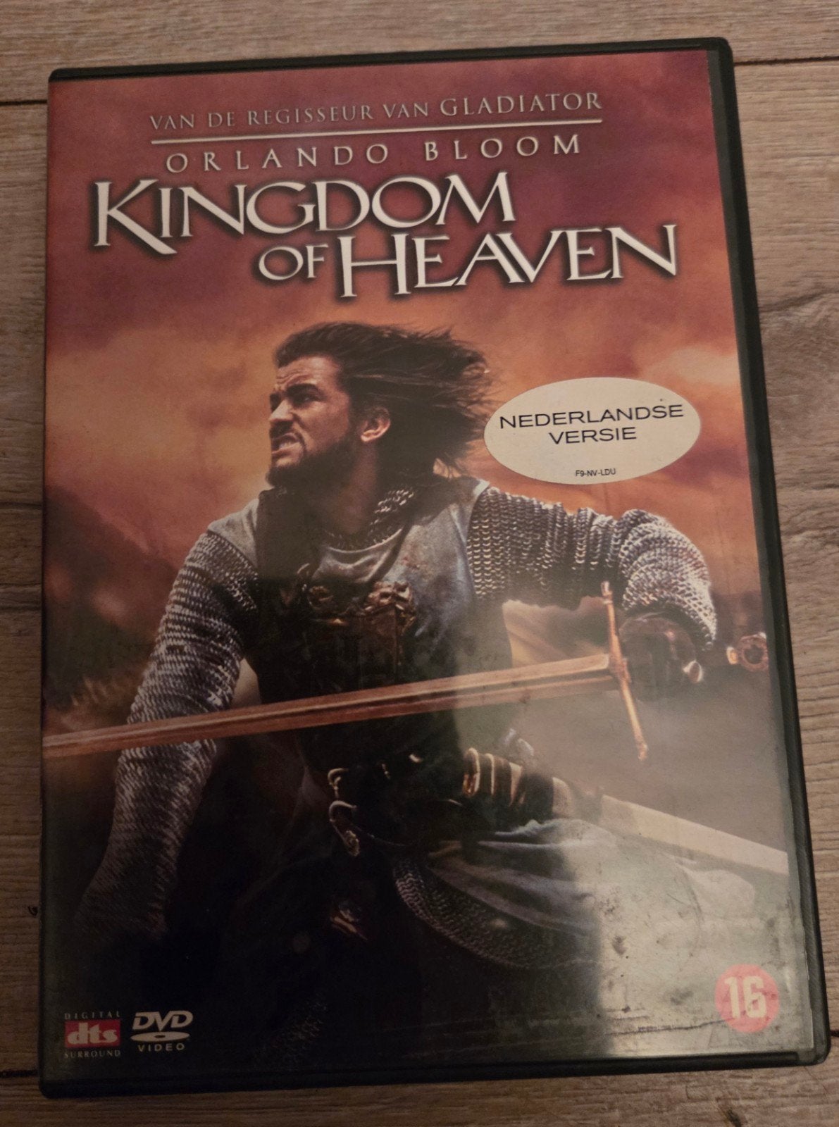 Kingdom of Heaven DVD - Epische Historische Film, Vanaf 16 jaar, Historisch of Kostuumdrama, Nederlands, Inclusief doosje