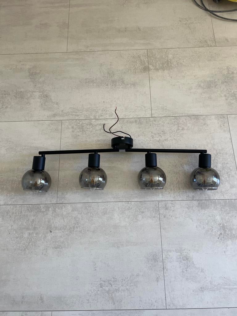 QAZQA moderne glimende lamp voor badkamer/wc - Zo goed als n, Huis en Inrichting, Lampen | Plafondlampen, Ophalen, Zo goed als nieuw