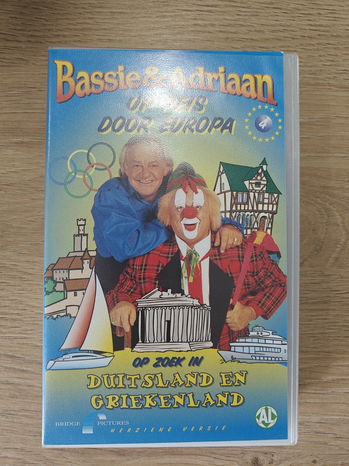 Bassie & Adriaan Op Reis Door Europa Duitsland & Griekenla, Cd's en Dvd's, Gebruikt, Alle leeftijden, Kinderprogramma of -film