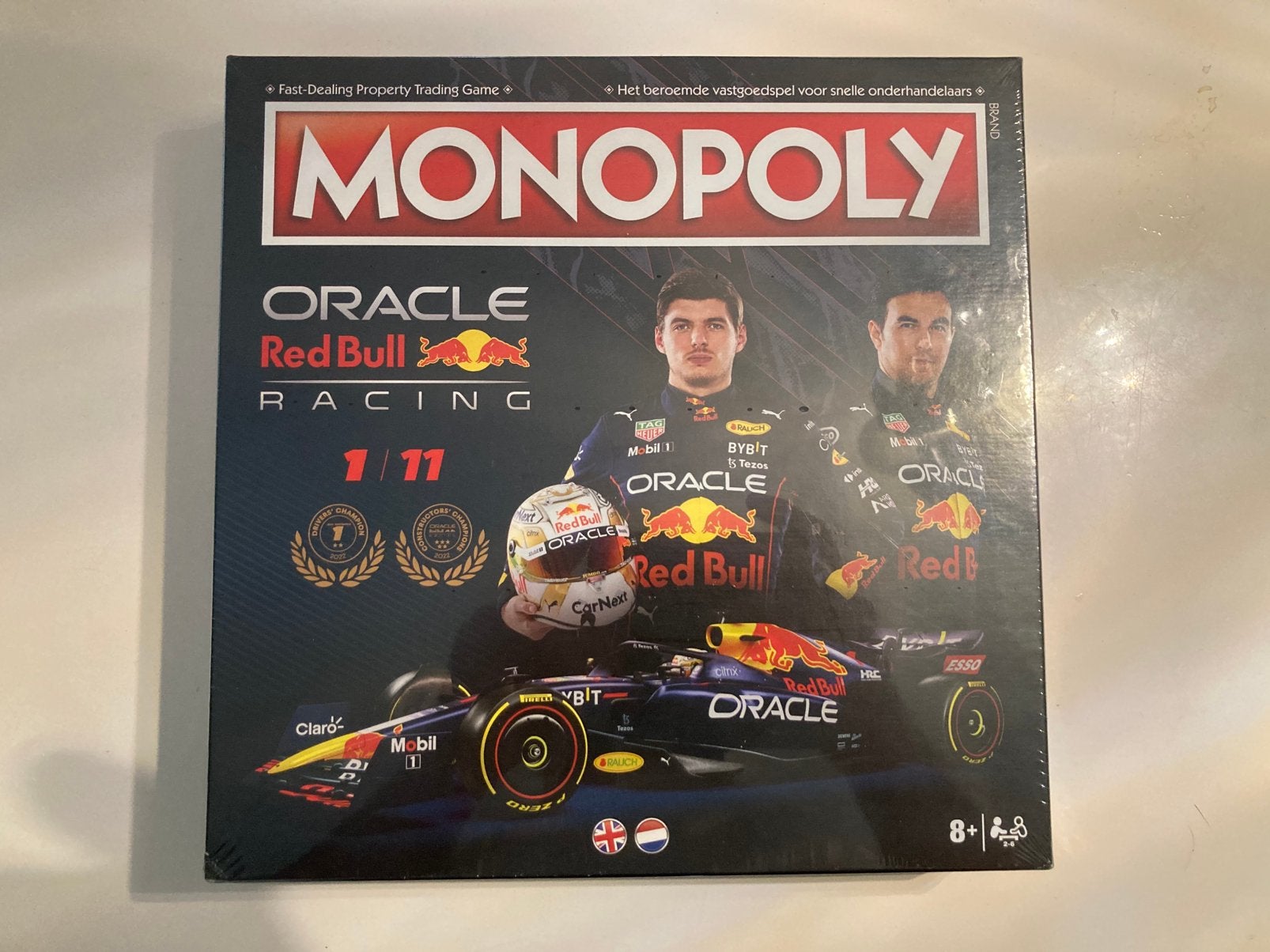 Max Verstappen monopoly Nieuw in plastic, Ophalen of Verzenden, Zo goed als nieuw