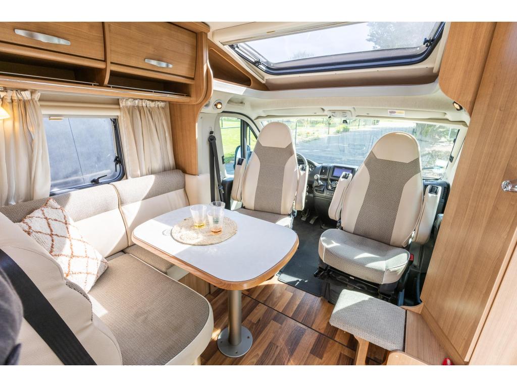 Hymer T 578 E&P Levelsysteem Enkele bedden EURO5, Caravans en Kamperen, Campers, Standaard zit, Ringverwarming, Fiat, Airbags