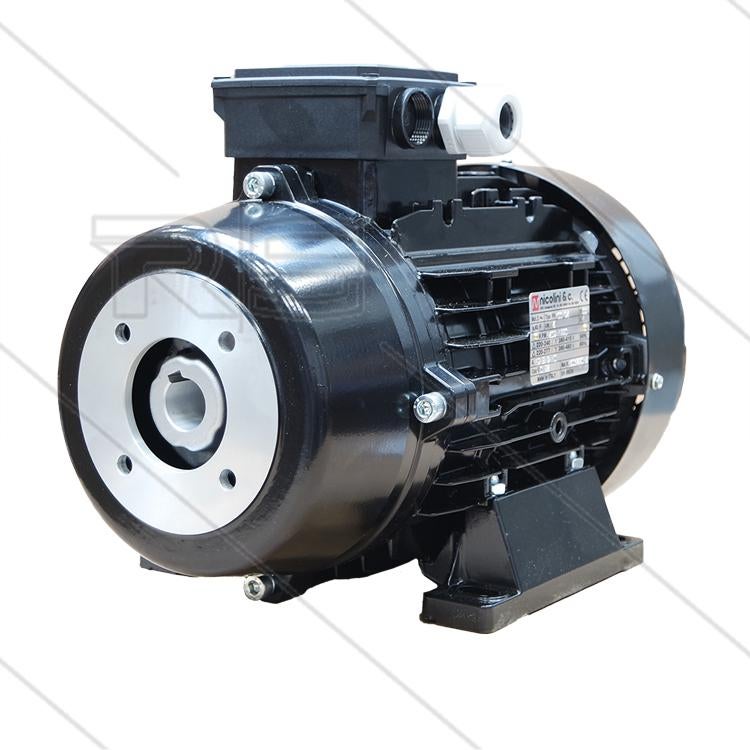 7.5kW E-motor met KTR Koppeling IEC132 TB, Verzenden