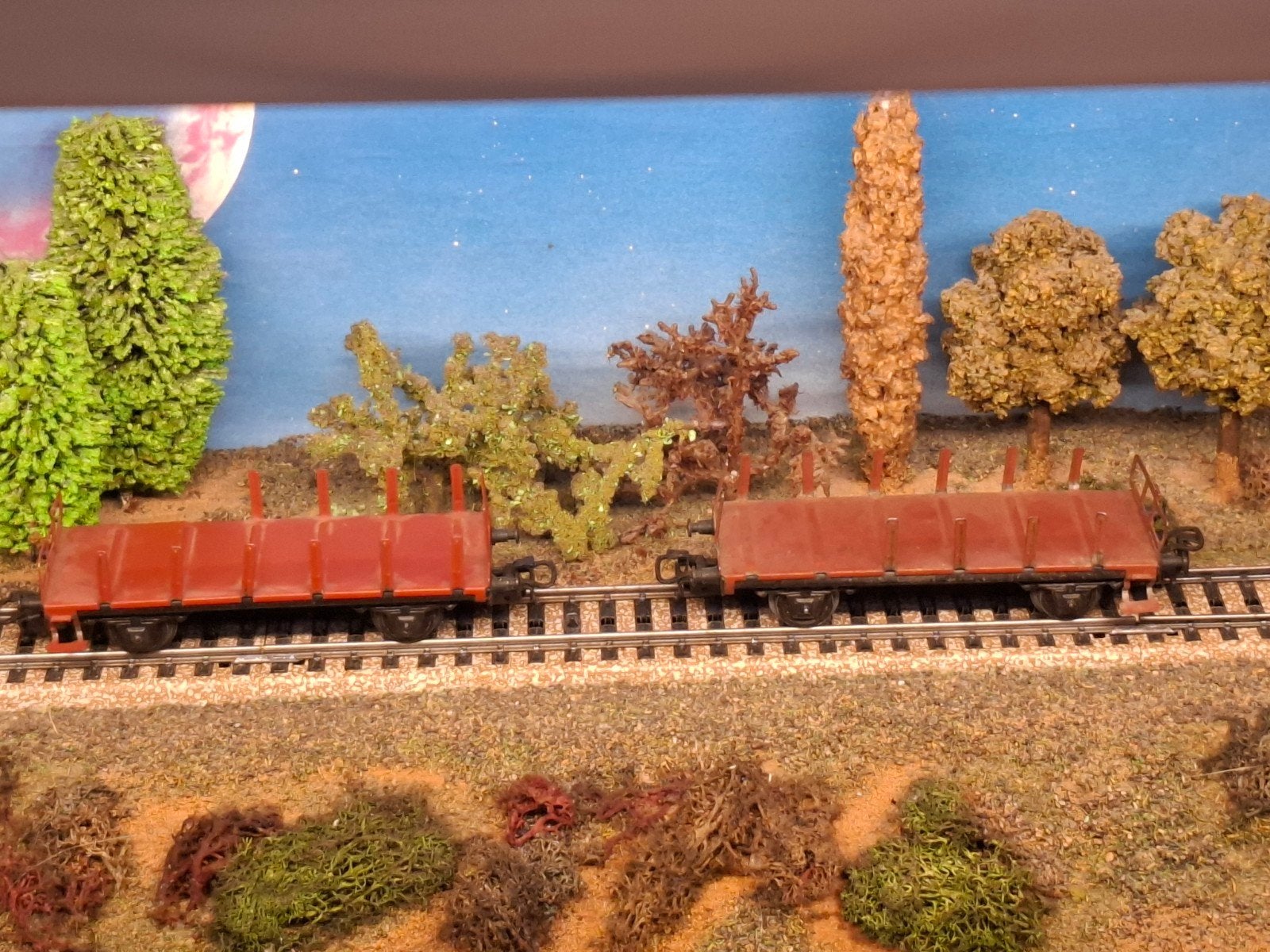 2 antex wagons rongen niet kompleet, Hobby en Vrije tijd, Modeltreinen | H0, Wisselstroom, Gebruikt, Wagon, Ophalen of Verzenden