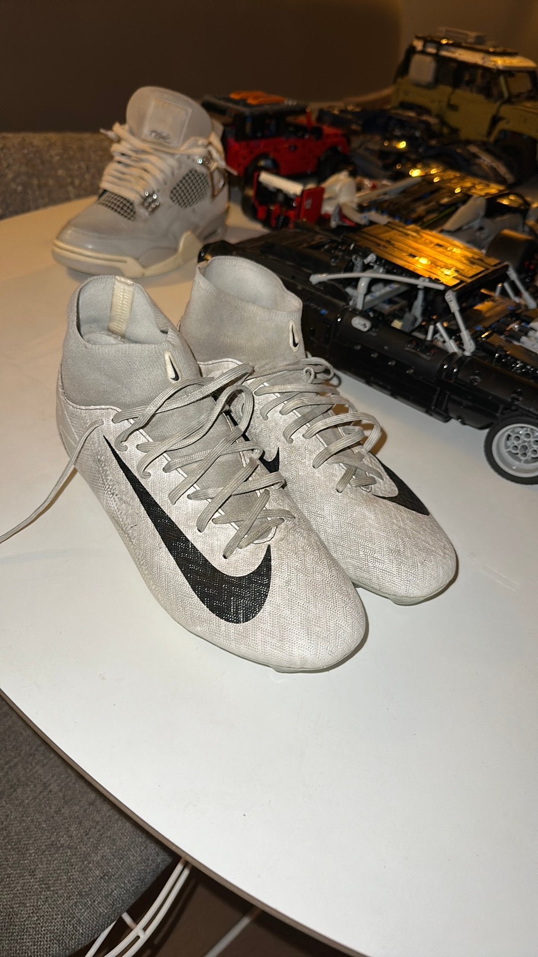 Nike custom voetbalschoenen maat 40,5, Maat XS of kleiner, Ophalen of Verzenden, Gebruikt, Schoenen