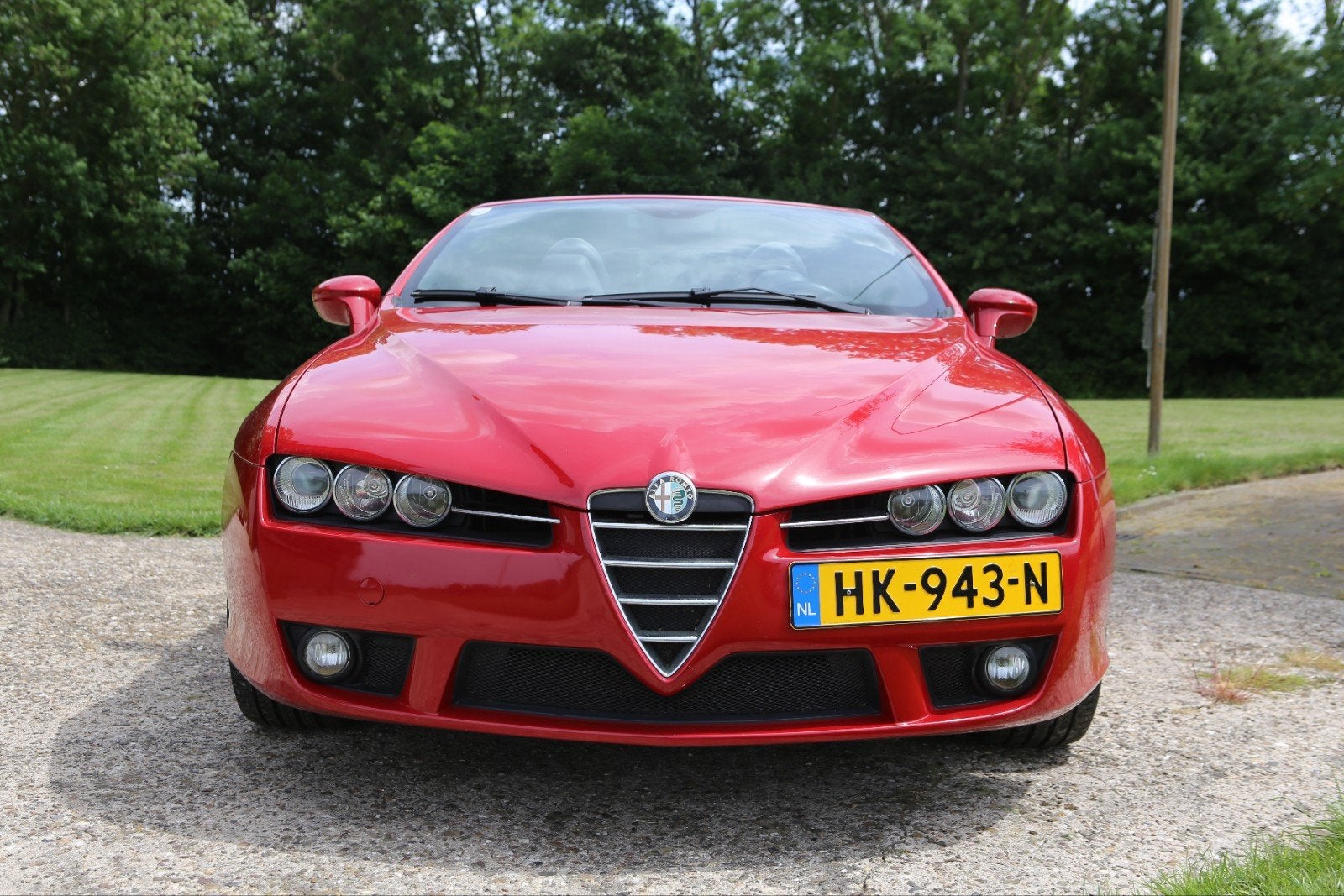 Alfa Romeo Spider 2.2 JTS Selespeed 2010 Rood, Auto's, 4 cilinders, Cabriolet, Spider, 11 km/l