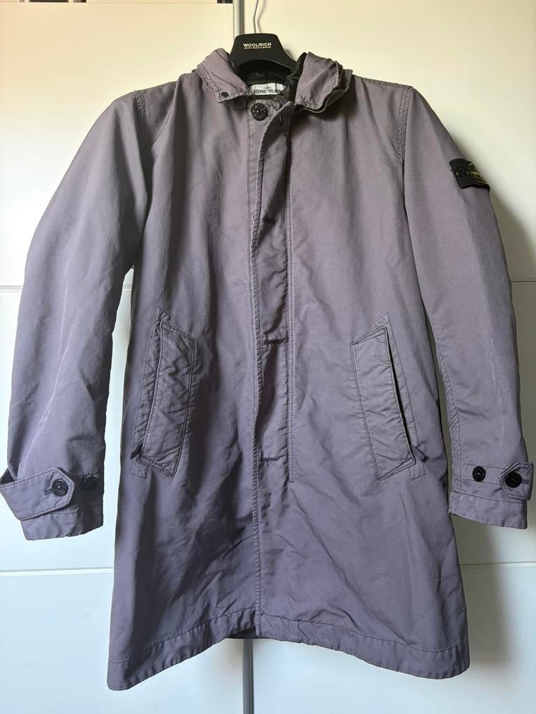 Stone Island Jas David TC L, Ophalen of Verzenden, Zo goed als nieuw, Zwart