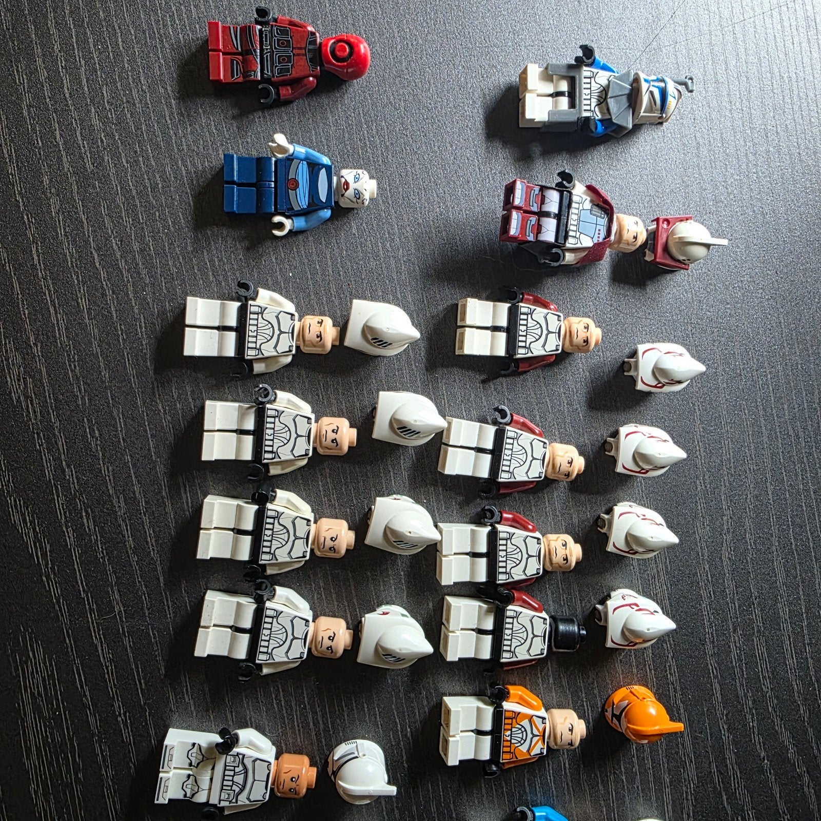 Lego star wars minifiguren. Clones., Ophalen of Verzenden