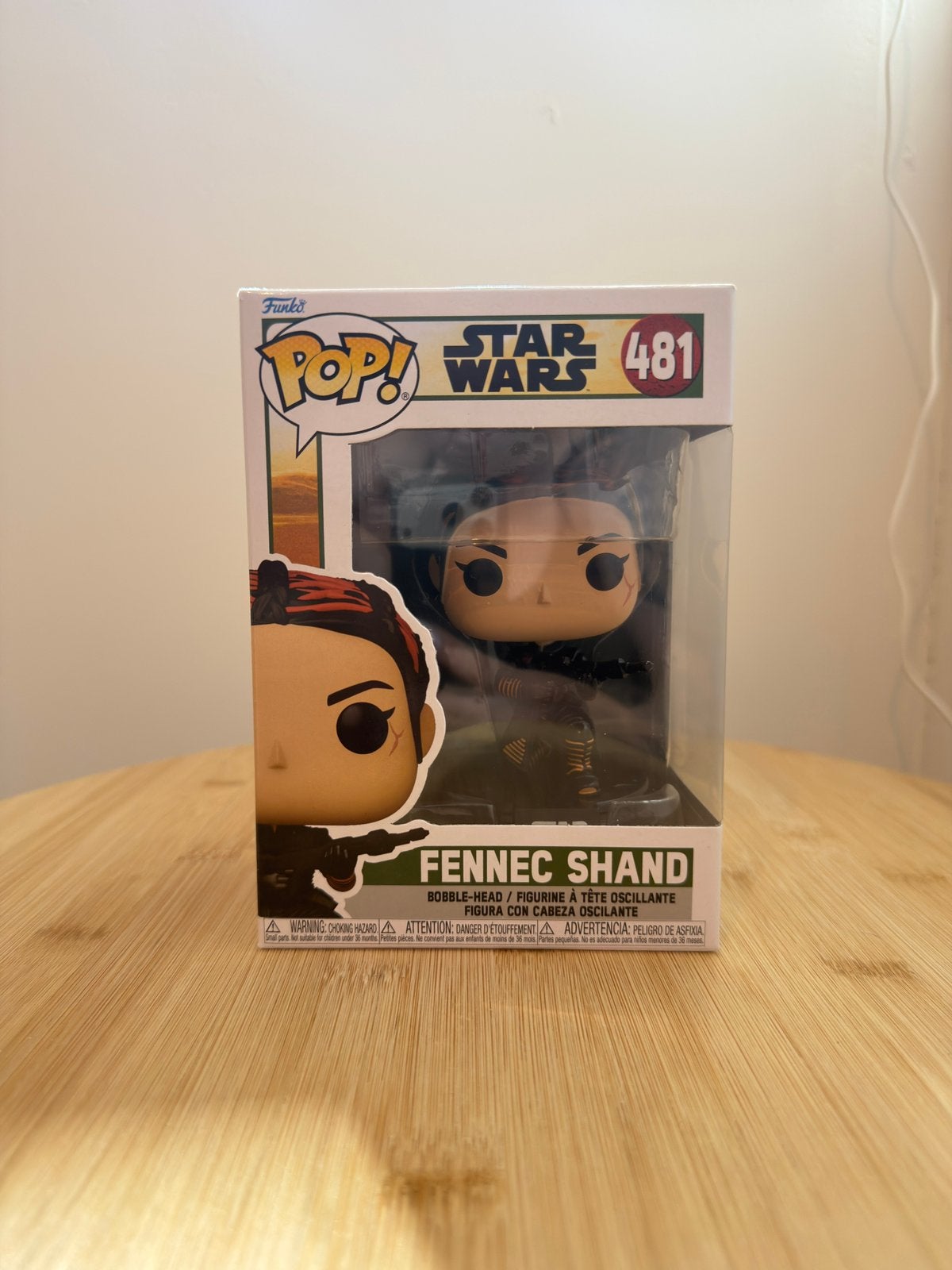 Funko Pop! Star Wars Fennec Shand 481, Ophalen of Verzenden, Zo goed als nieuw