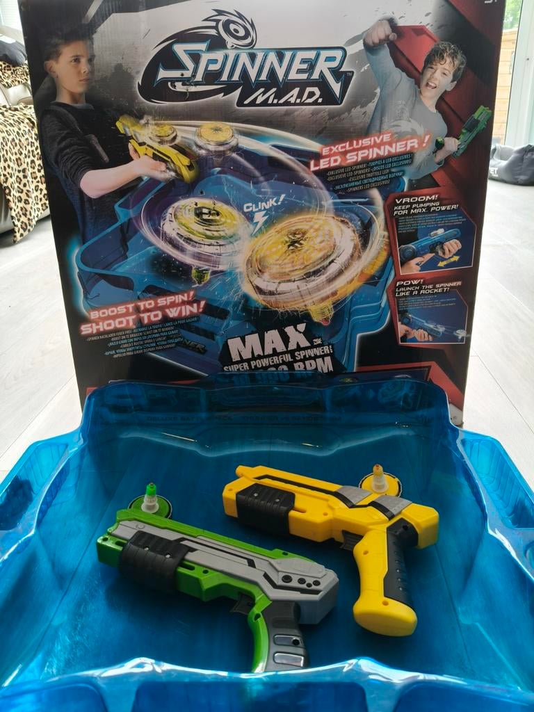 Spinner de luxe battle pack set, Ophalen of Verzenden, Zo goed als nieuw, Jongen of Meisje