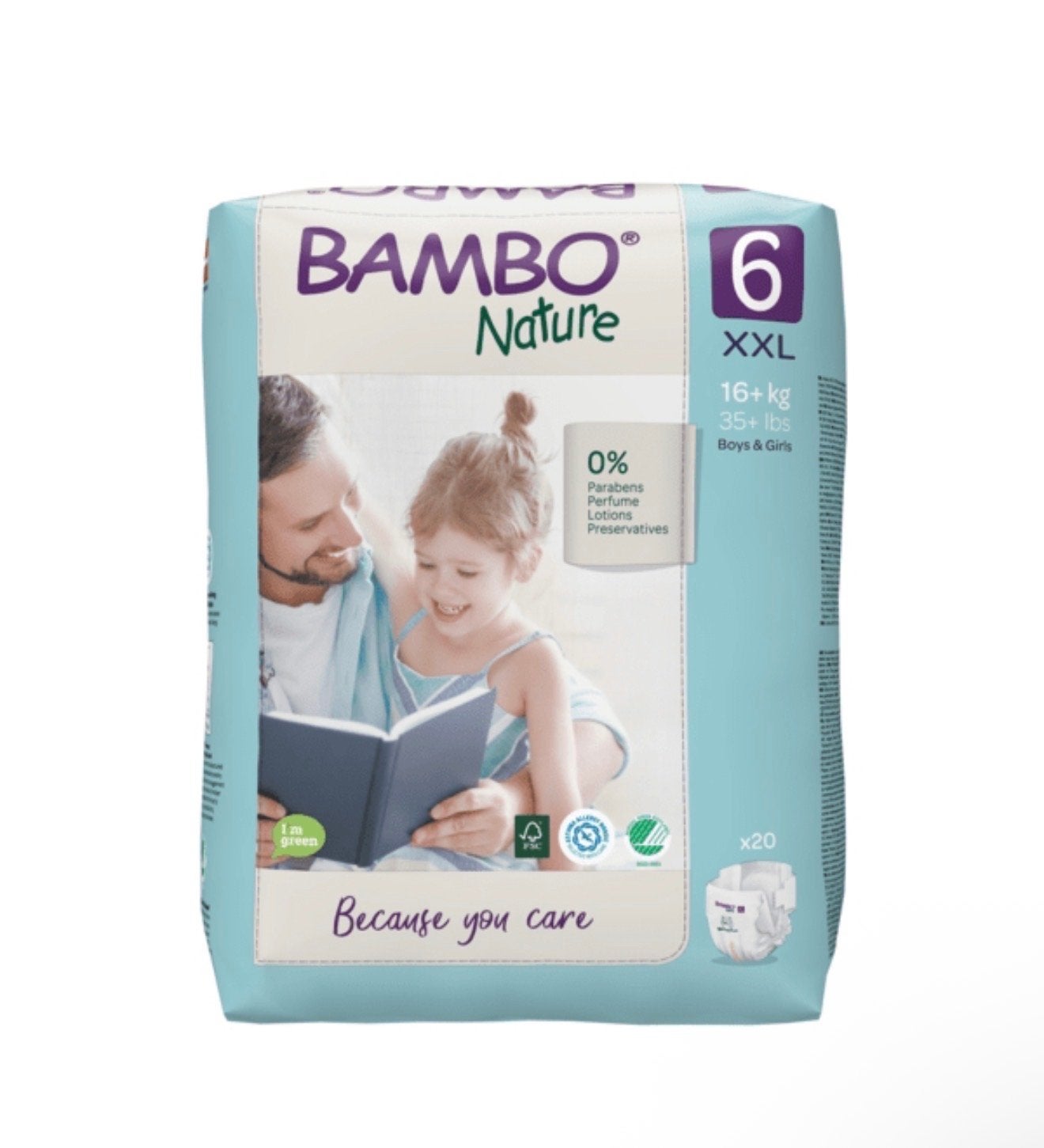 Bambo Nature Luiers Maat 6 (XXL) - 20 stuks, Ophalen, Nieuw