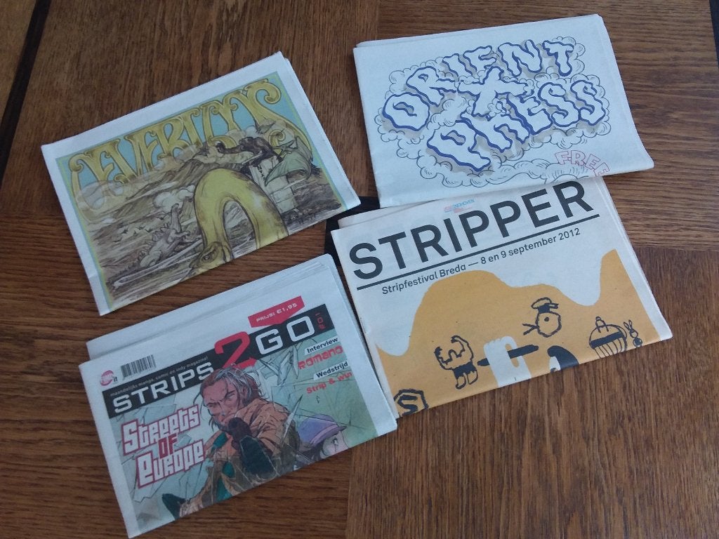 Gratis stripkranten, Meerdere stripboeken, Ophalen, Zo goed als nieuw