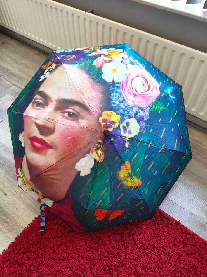 Nieuw Frida Kahlo automatisch & opvouwbare paraplu, Ophalen of Verzenden, Nieuw, Overige kleuren