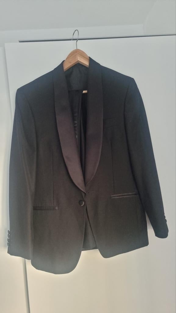 Suitsupply Zwart Herenpak / Smoking/ Trouwpak, Kleding | Heren, Ophalen of Verzenden, Zo goed als nieuw, Overige maten, Zwart