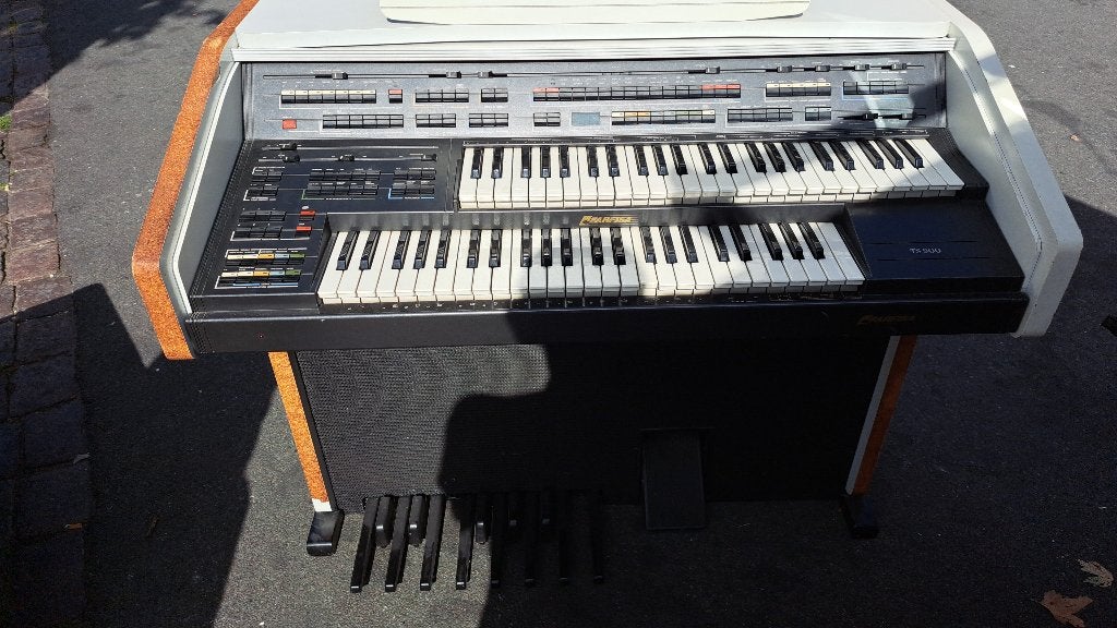 orgel teab werkt perfect beetje opknappen, Ophalen of Verzenden, Gebruikt, 2 klavieren, Orgel