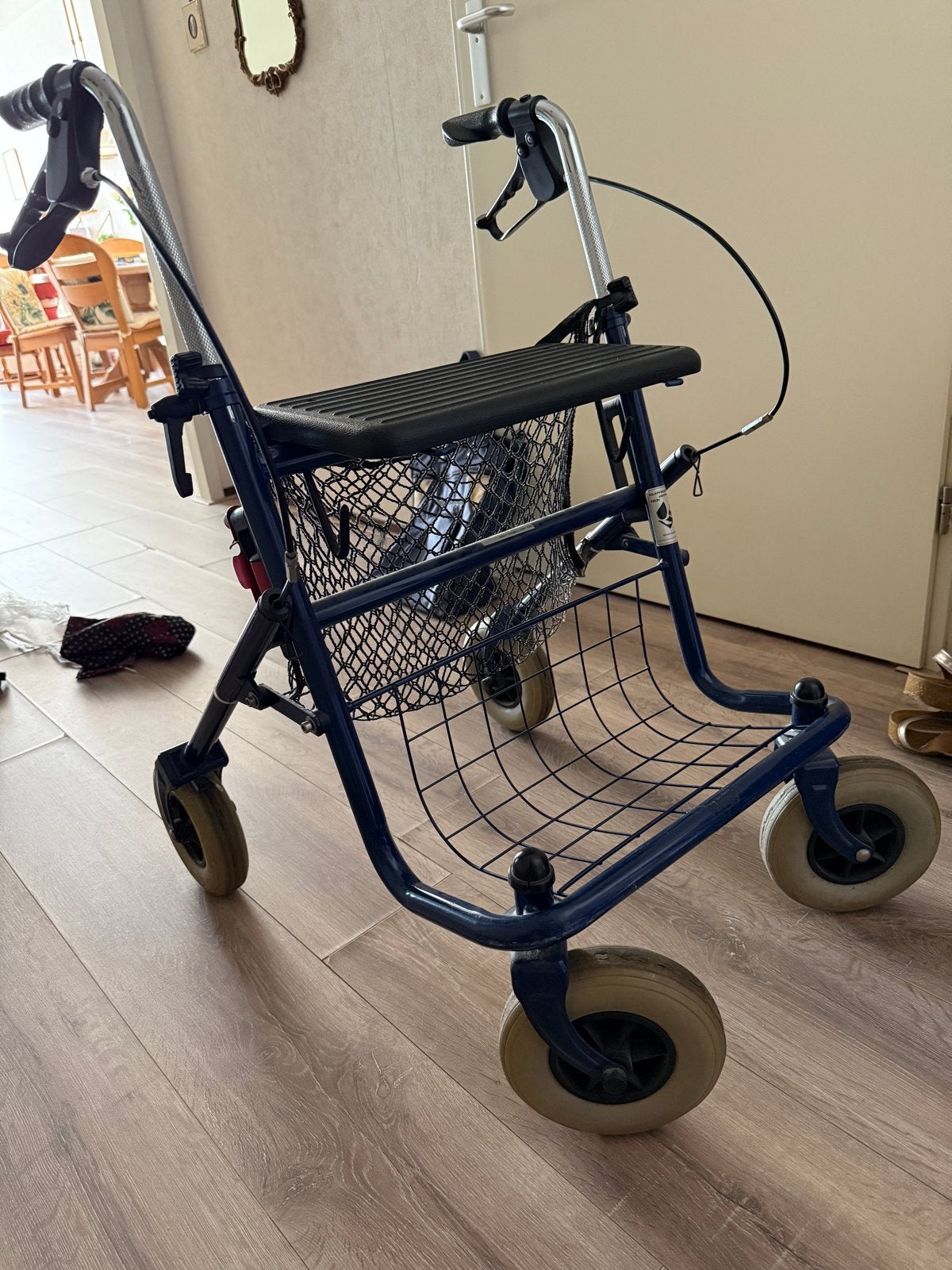Rollator, Ophalen, Gebruikt